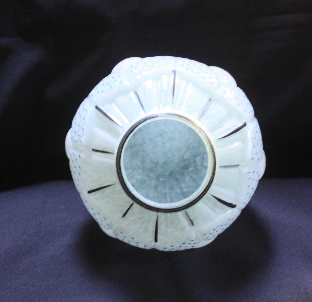 Vase Verre Clichy Pantin 1920-photo-2