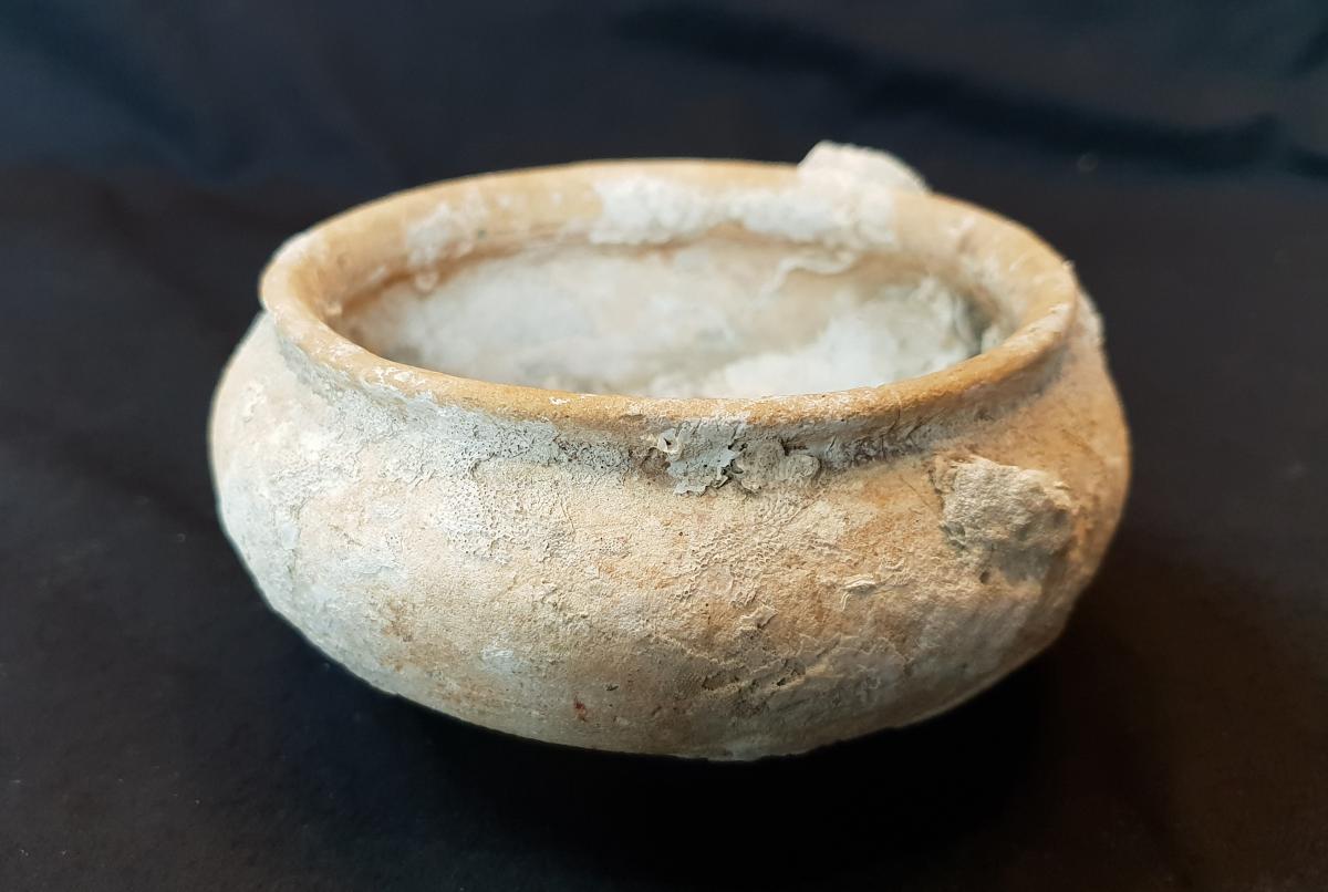 Chinese Ceramic Bowl XIIth Century, Archeology-photo-3