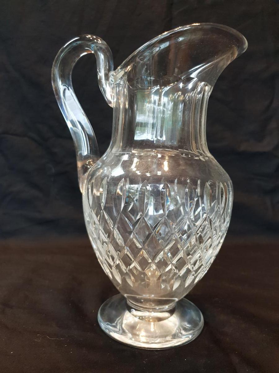 Saint Louis Crystal Water Pitcher-photo-2