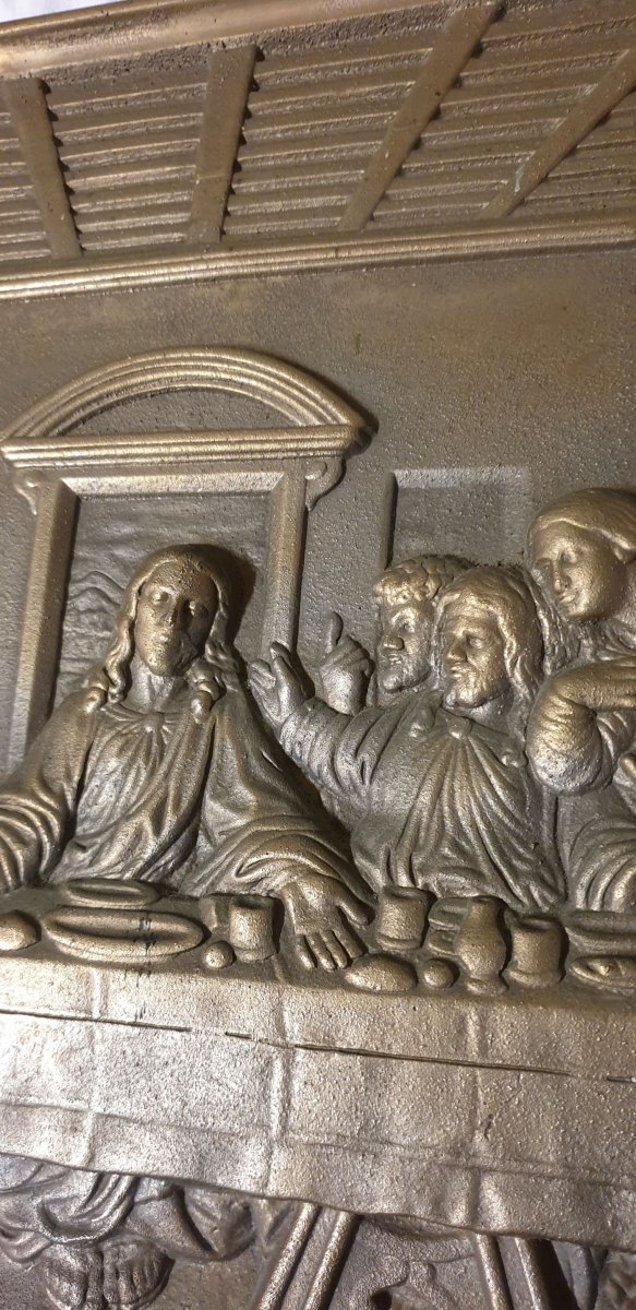 The Last Supper, De Vinci Large Bronze Plate XIX-photo-1