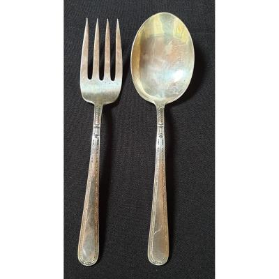 Silver Service Cutlery, England 1931