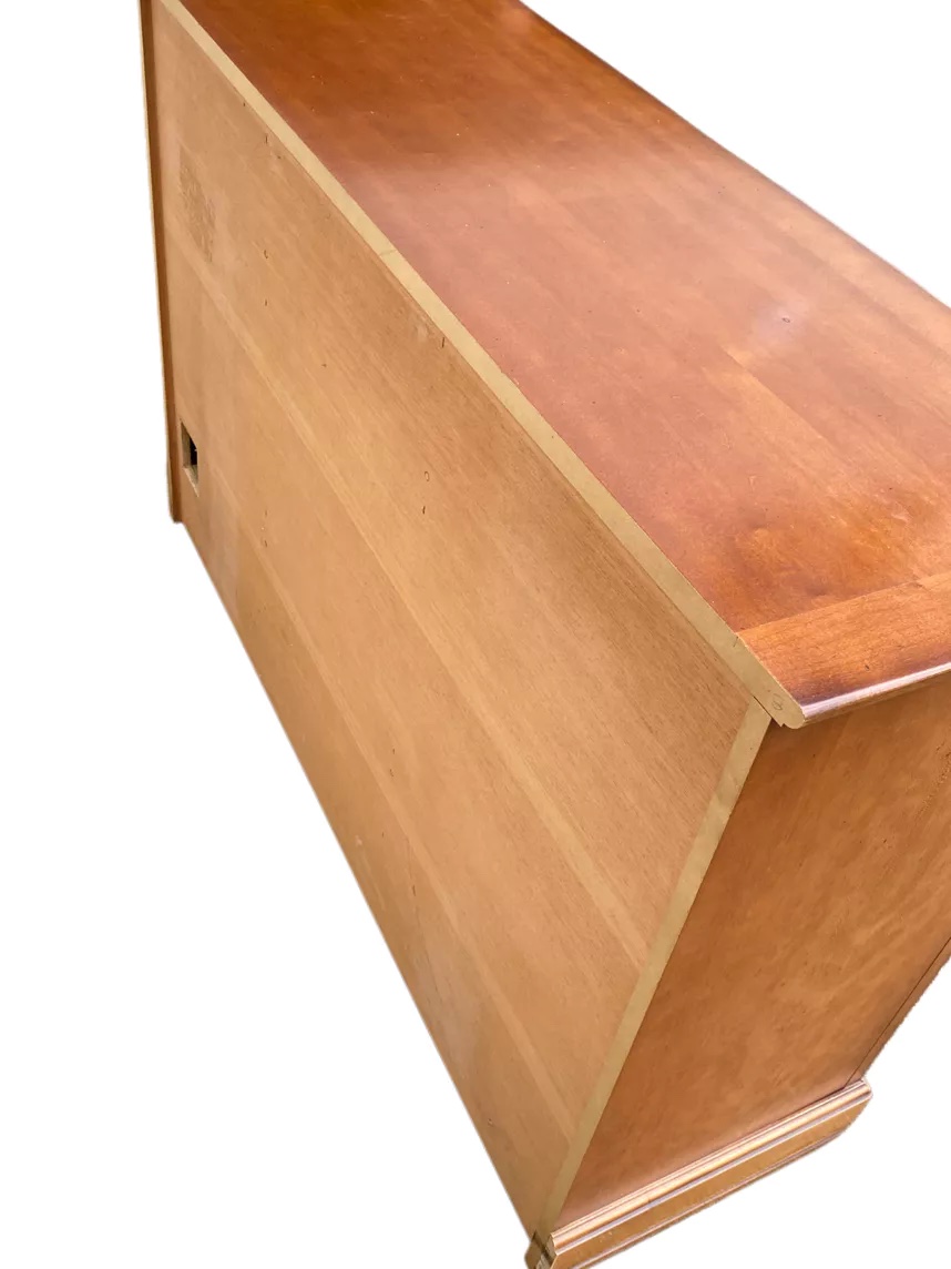 Louis Philippe Style Cherrywood Sideboard With 2 Doors And 4 Drawers-photo-8