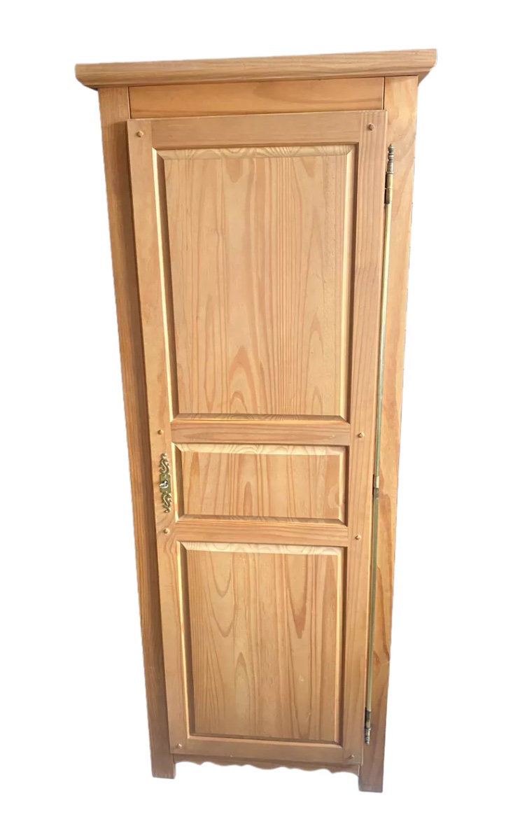 Bonnetière armoire chêne massif-photo-1