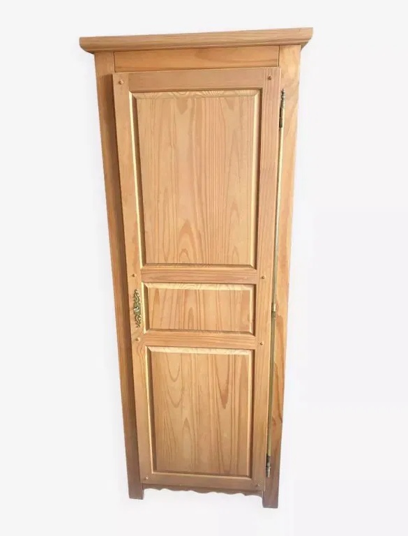 Bonnetière armoire chêne massif