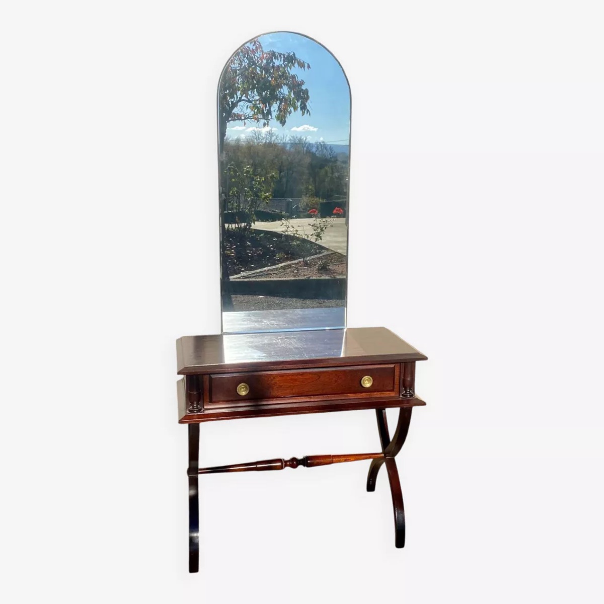 Solid Wood Dressing Table In The Traditional Empire Style-photo-2