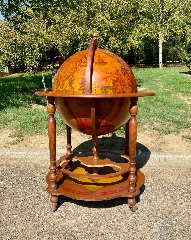  1960s Globe Bar On Wheels-photo-4