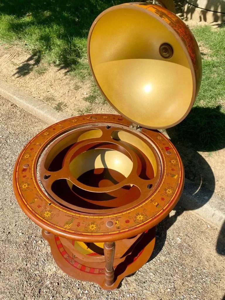  1960s Globe Bar On Wheels-photo-3