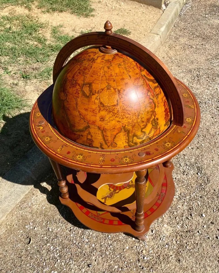  1960s Globe Bar On Wheels-photo-5