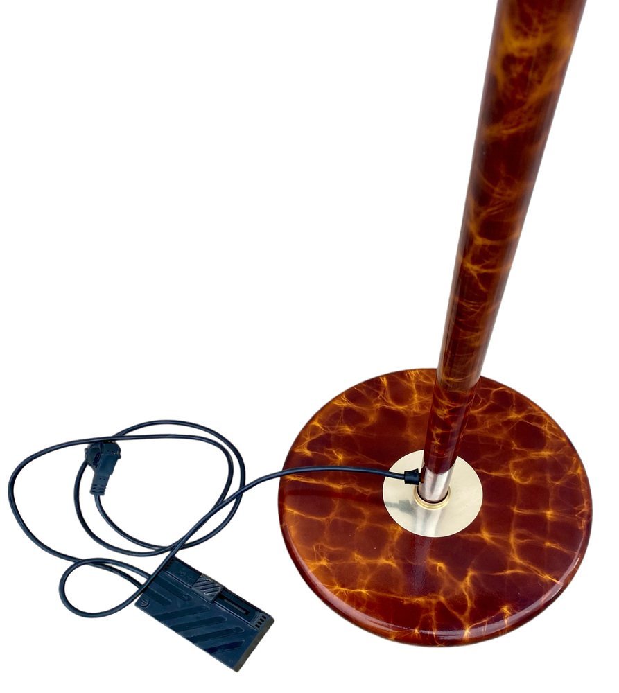 Gold Halogen Lamp By Rhoum Jr, 1970s-photo-7