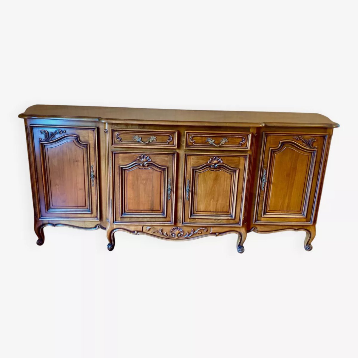 Buffet enfilade style Louis XV régence-photo-6