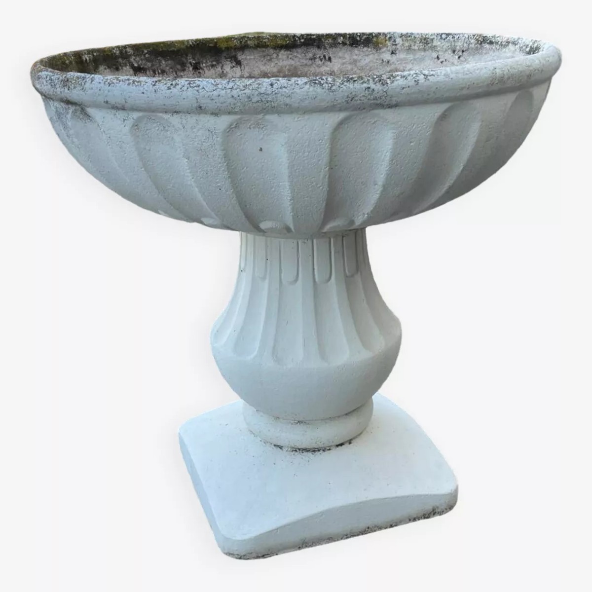 Antique Stone Flower Pot Planter