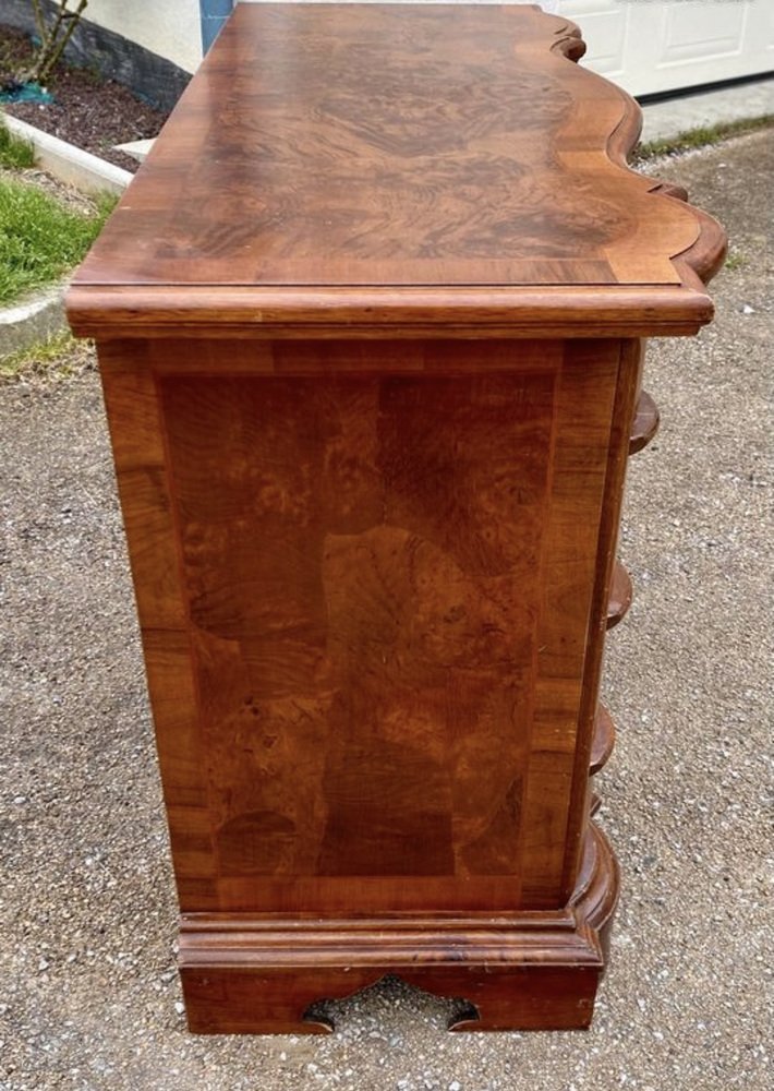 Commode à 4 Tiroirs en Noyer, Allemagne, 1970s-photo-4