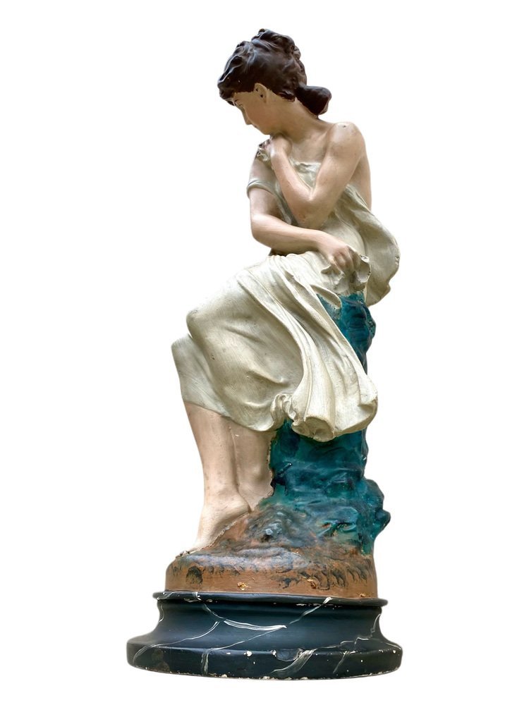 Decorative Sculpture Of A Woman, 20th Century, 1950s-photo-7