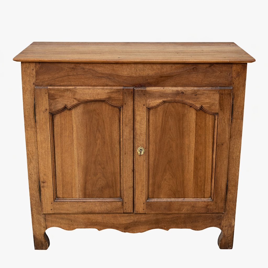 18th-century Molded Walnut Chest Of Drawers-photo-1