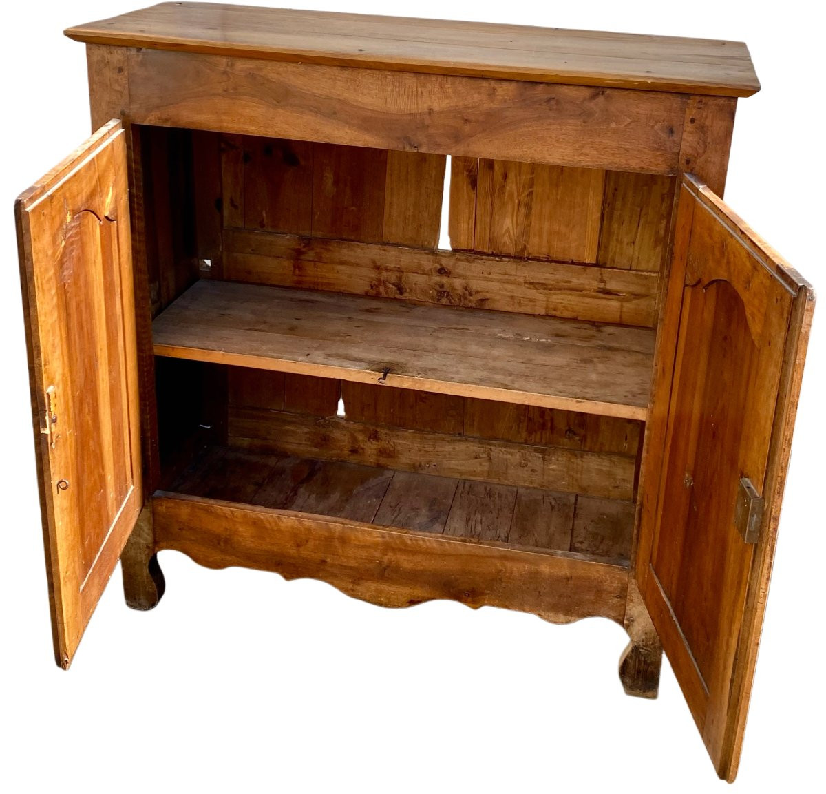 18th-century Molded Walnut Chest Of Drawers-photo-4