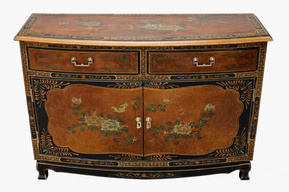 Buffet commode laqué meuble Asiatique