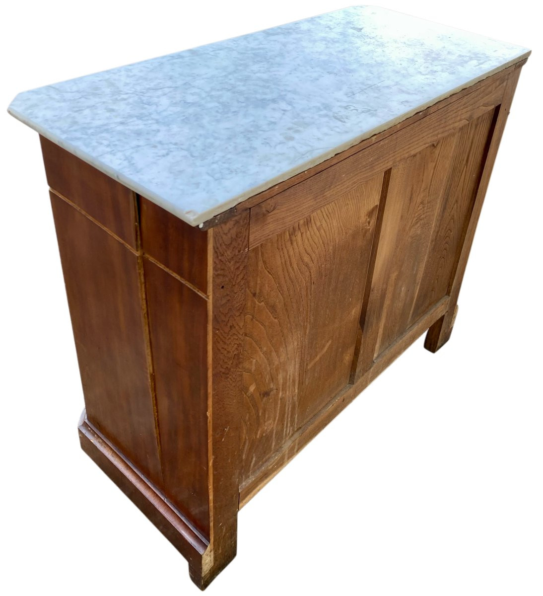 Commode à 4 tiroirs bateau marine militaire vintage-photo-6