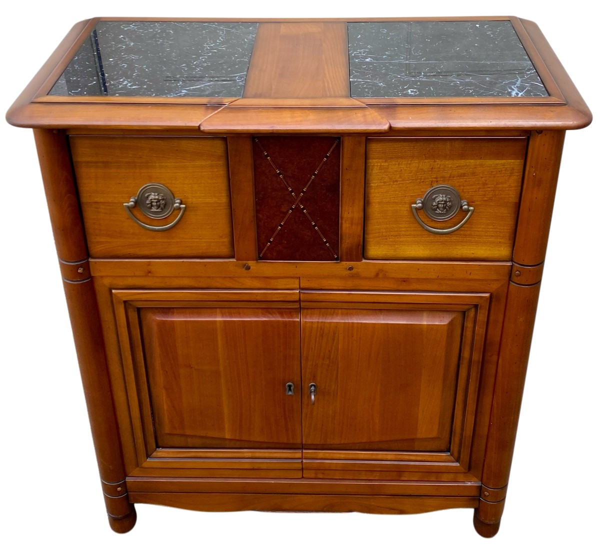 Small Buffet In Antique Cherry Wood