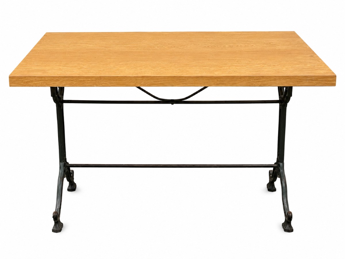 Antique Wrought-iron Engraved Bistro Table