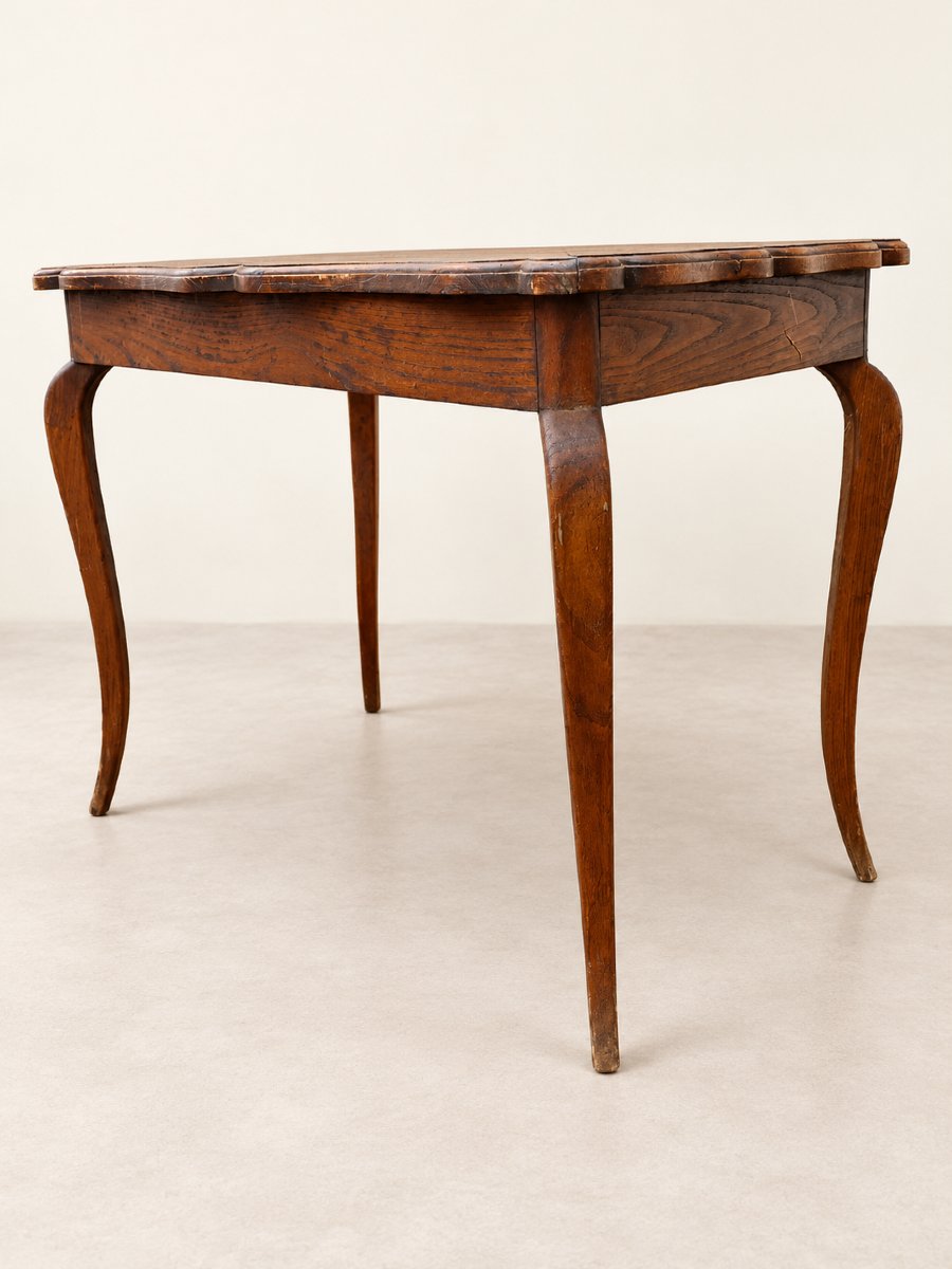 Table d'appoint d'époque Napoléon III, de style Louis XV-photo-3