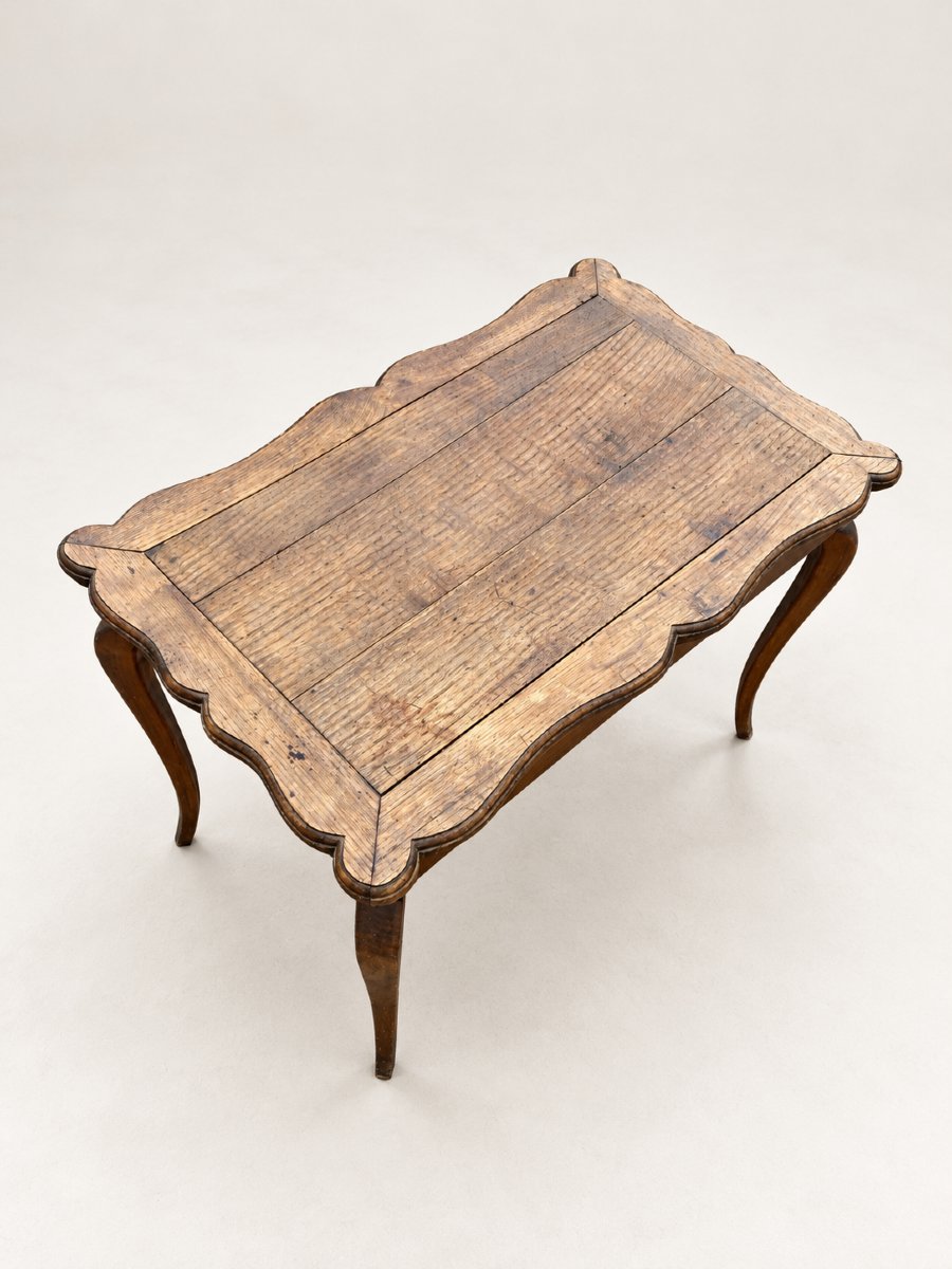 Table d'appoint d'époque Napoléon III, de style Louis XV-photo-2