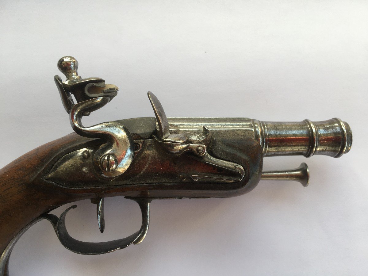 XVIIIth Carriage Flintlock Pistol-photo-4