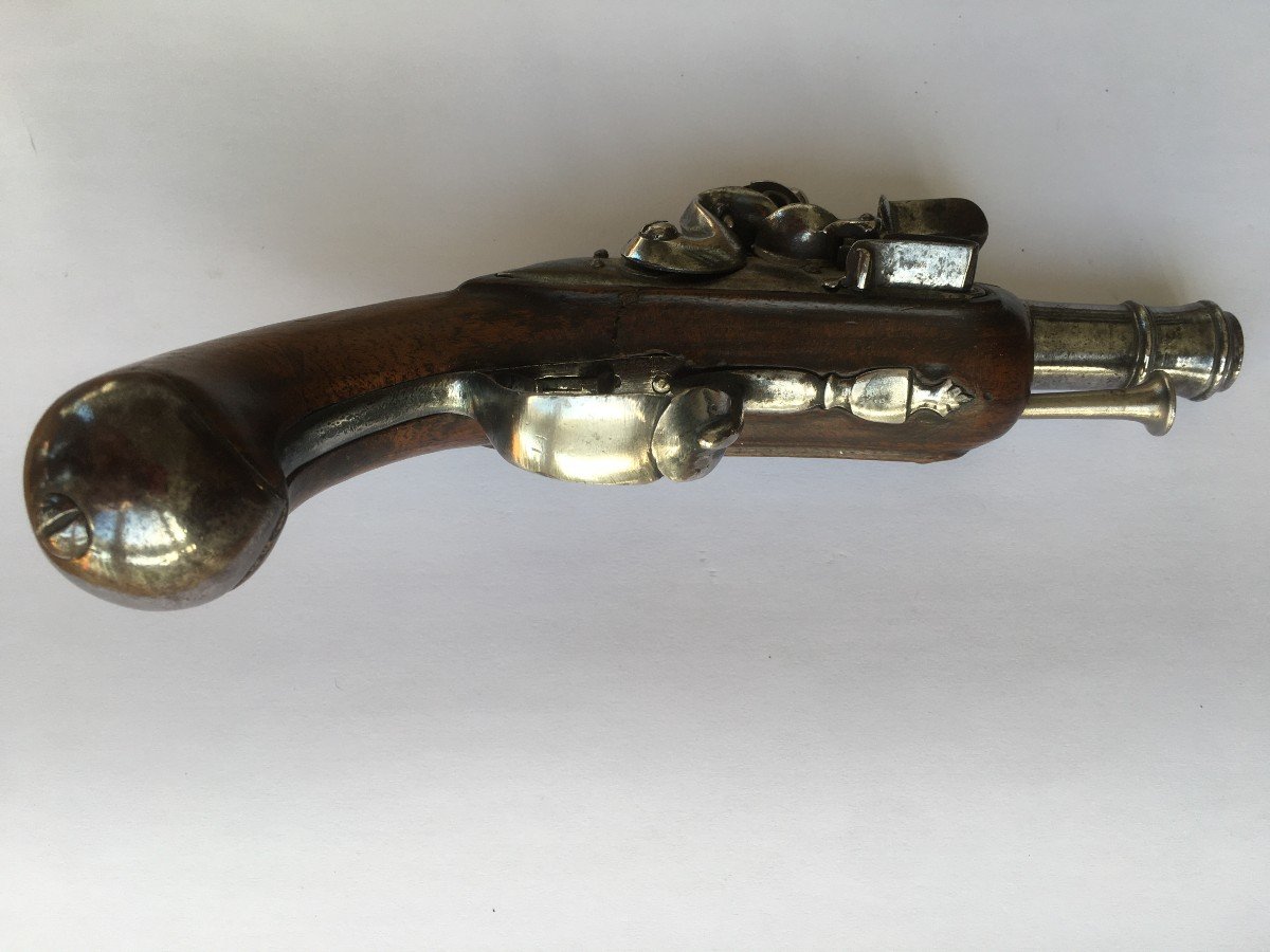 XVIIIth Carriage Flintlock Pistol-photo-3