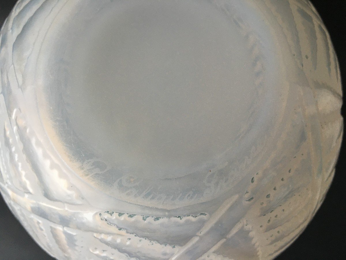 Rene Lalique Vase Model Espalion 1927-photo-4
