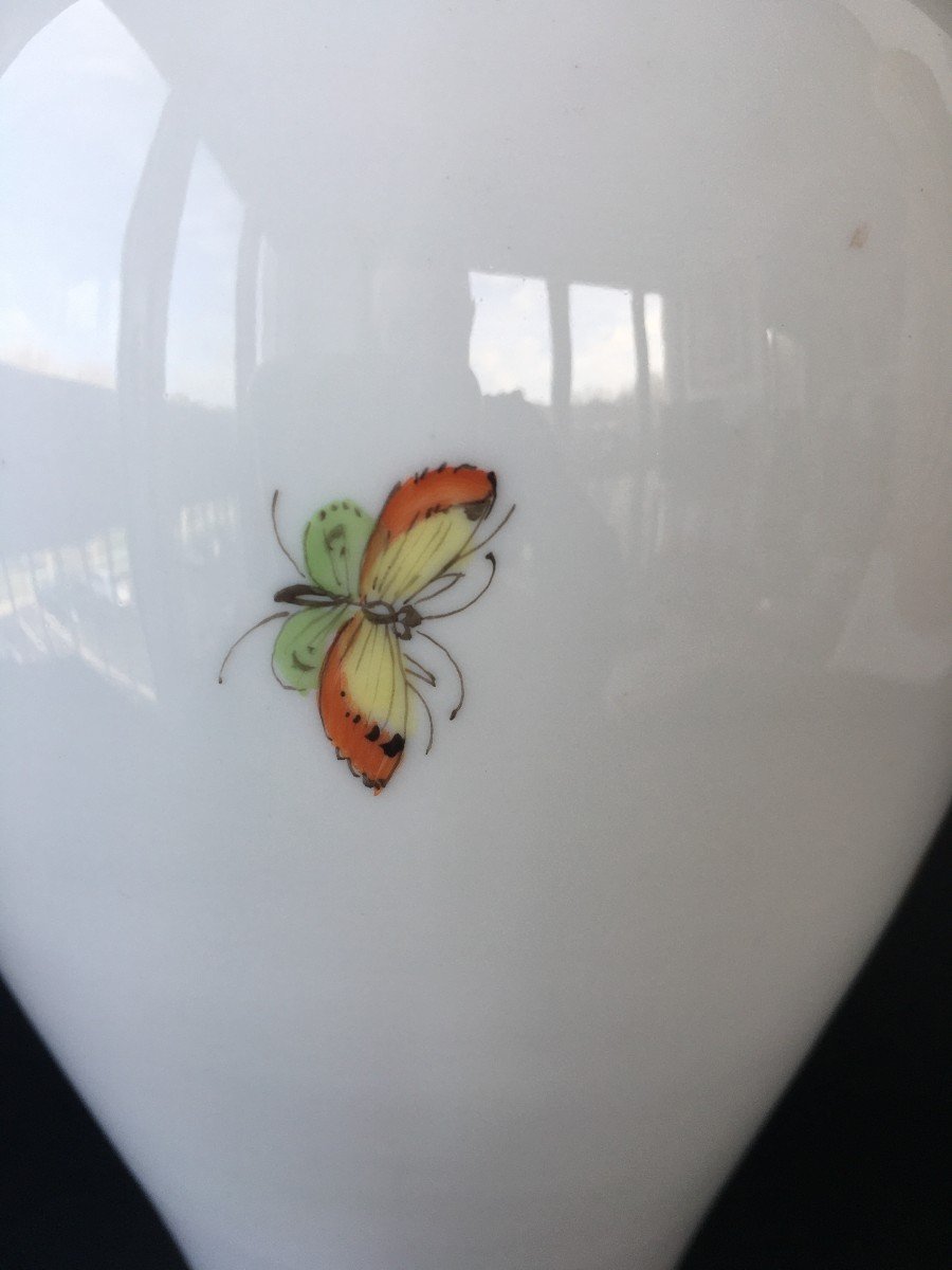 Vase En Porcelaine Meissen Vers 1900-photo-1
