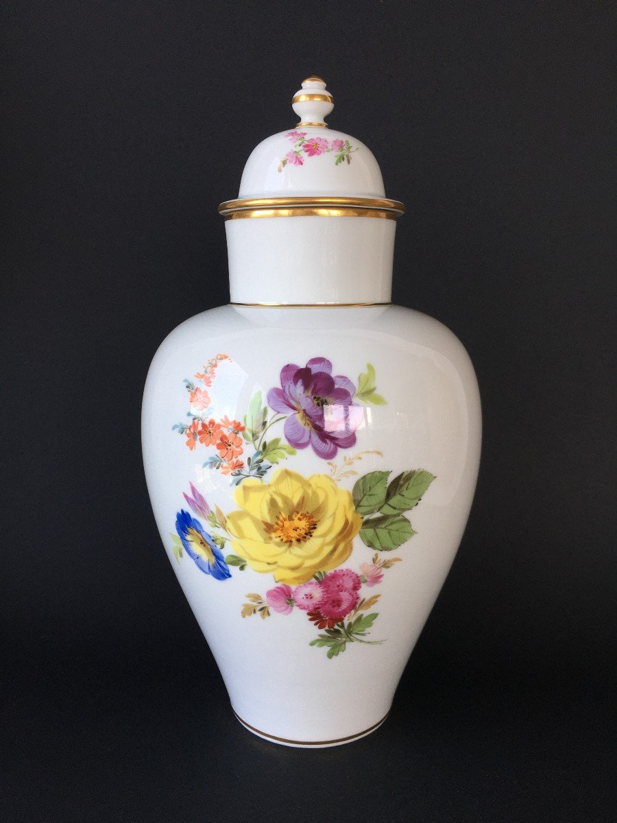 Meissen Porcelain Vase Around 1900