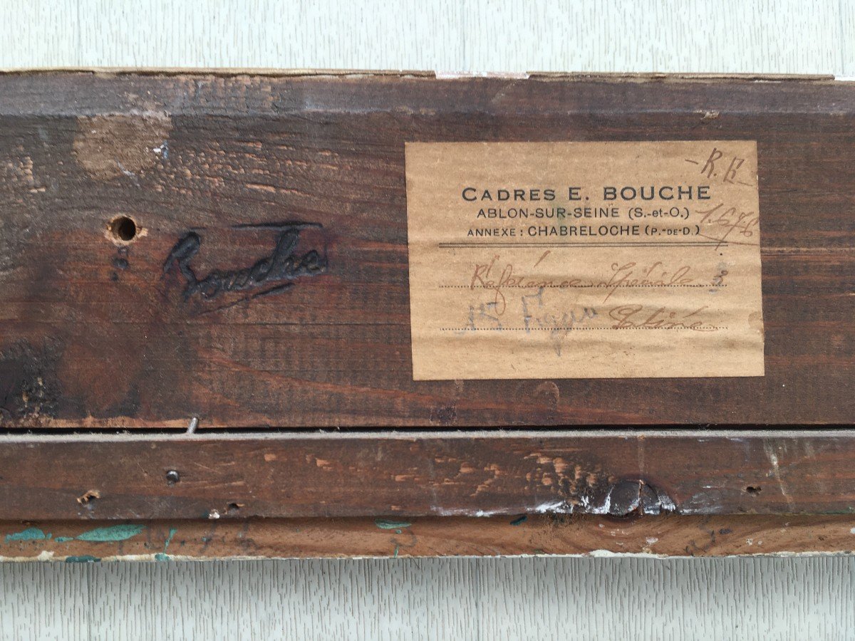 Montparnasse Bouche 15f Frame For Painting 65x54cm-photo-4