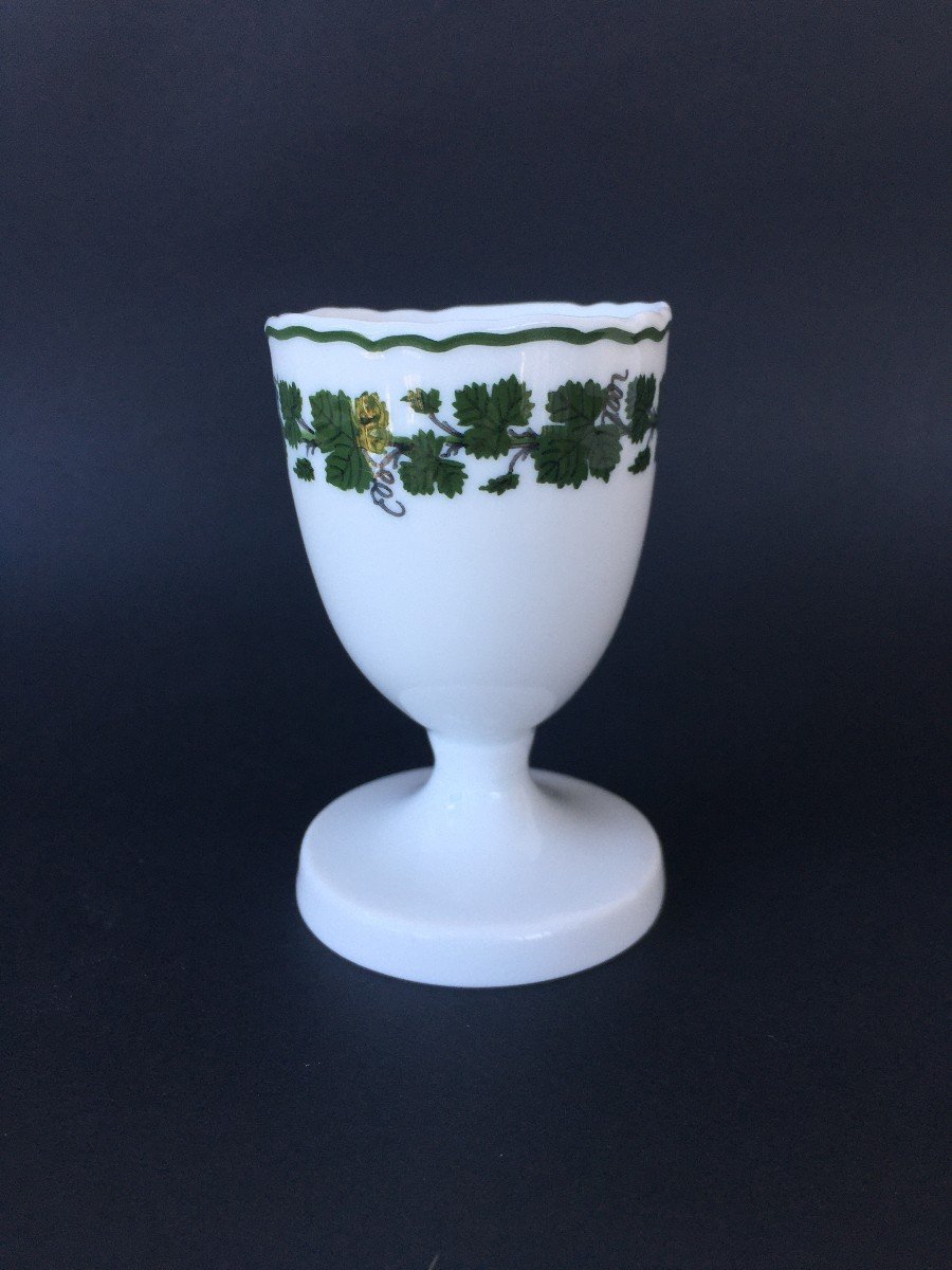 Coquetier Porcelaine De Meissen
