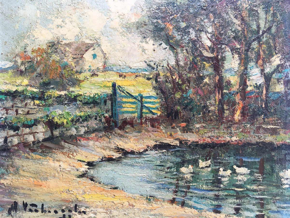 Tableau Peinture  Charles Henri Verbrugghe (1877-1974)-photo-2