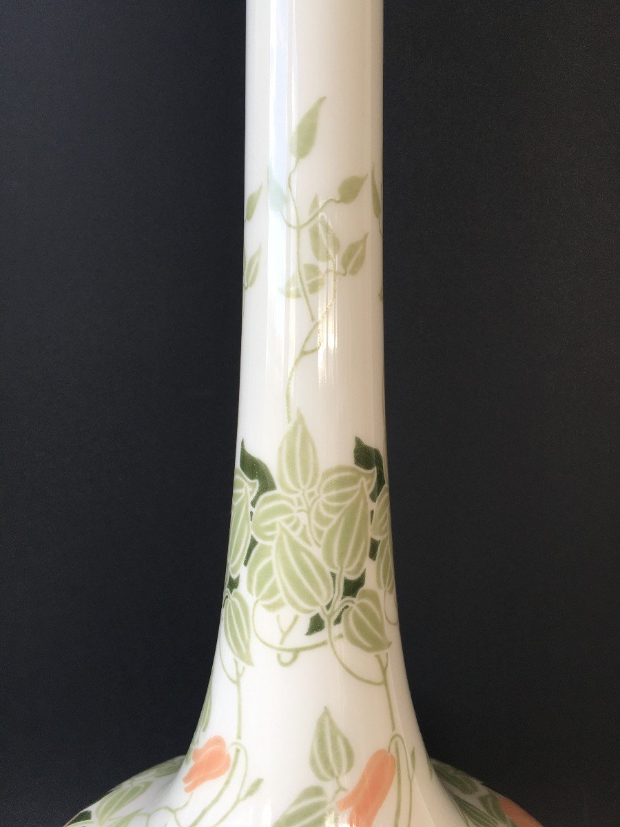 Grand Vase Art Nouveau Manufacture  Nationale De Sèvres 1900-photo-3