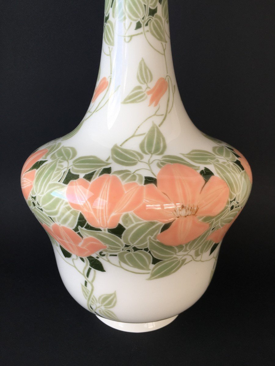 Grand Vase Art Nouveau Manufacture  Nationale De Sèvres 1900-photo-4