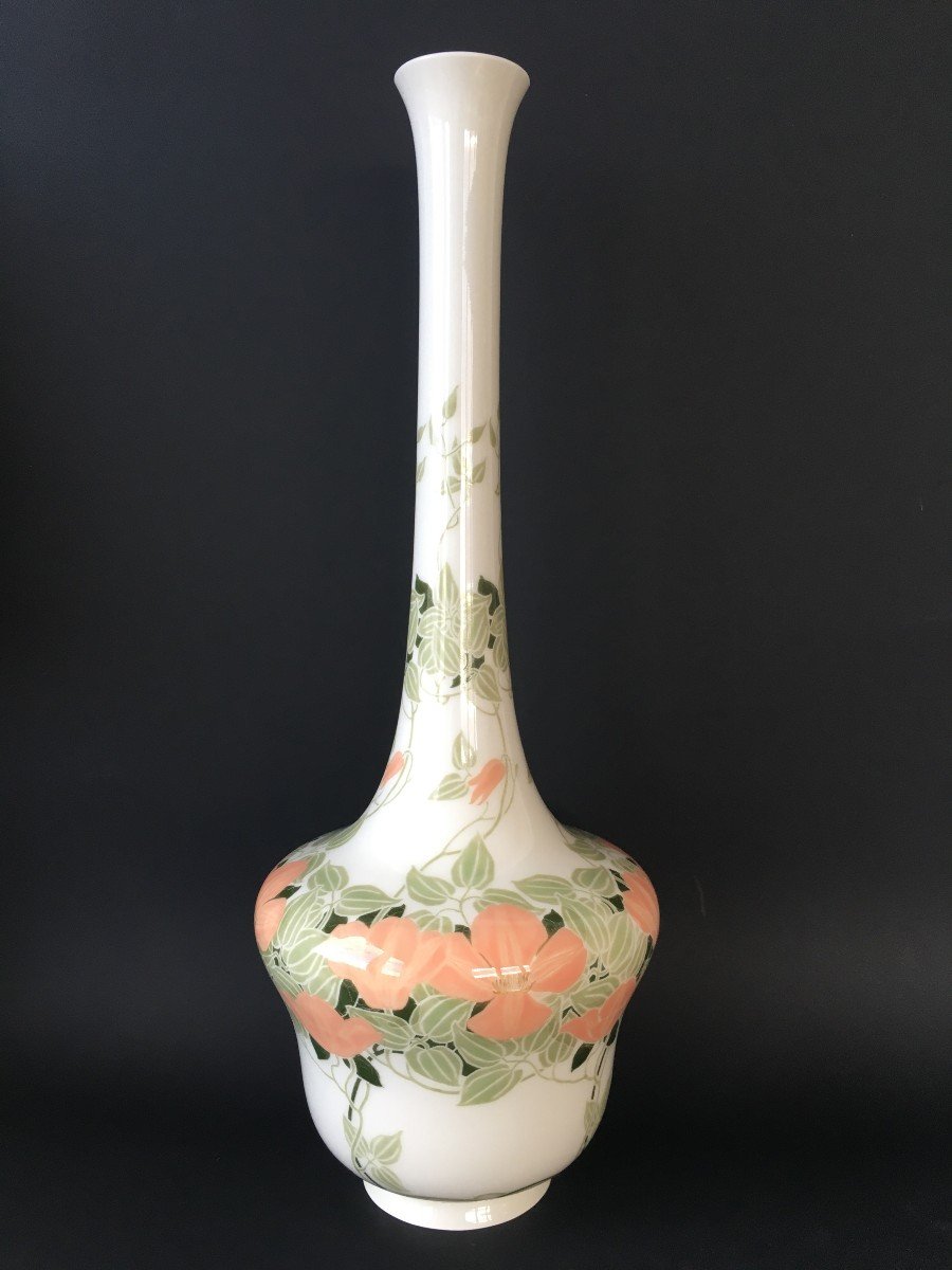 Grand Vase Art Nouveau Manufacture  Nationale De Sèvres 1900-photo-1