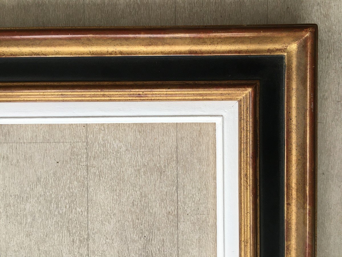 Delf Frame Format 12f For 61x50cm Painting-photo-1