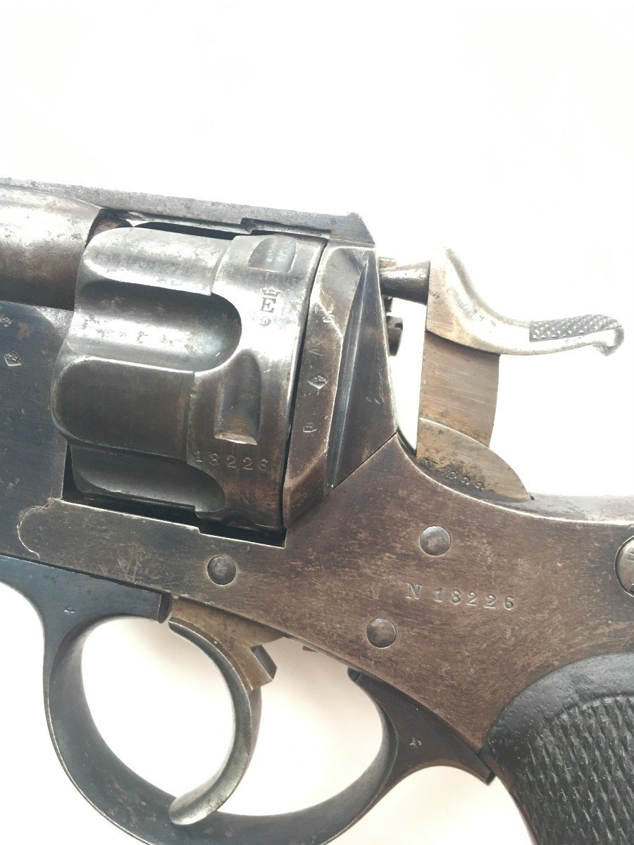 Revolver Officier Réglementaire Modèle 1874 Saint Etienne-photo-6