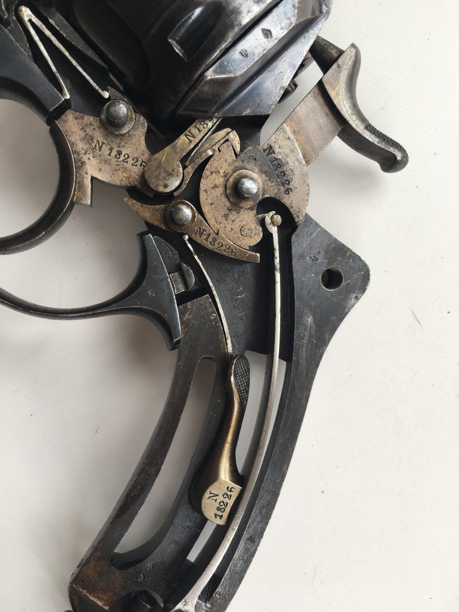 Revolver Officier Réglementaire Modèle 1874 Saint Etienne-photo-7