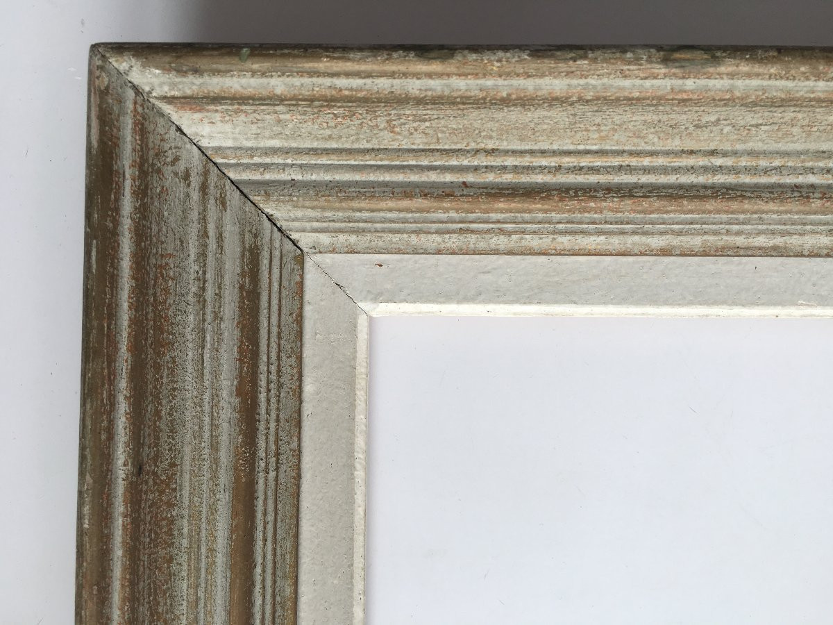 Old Montparnasse Frame Format 10p For Painting 55x38cm-photo-1