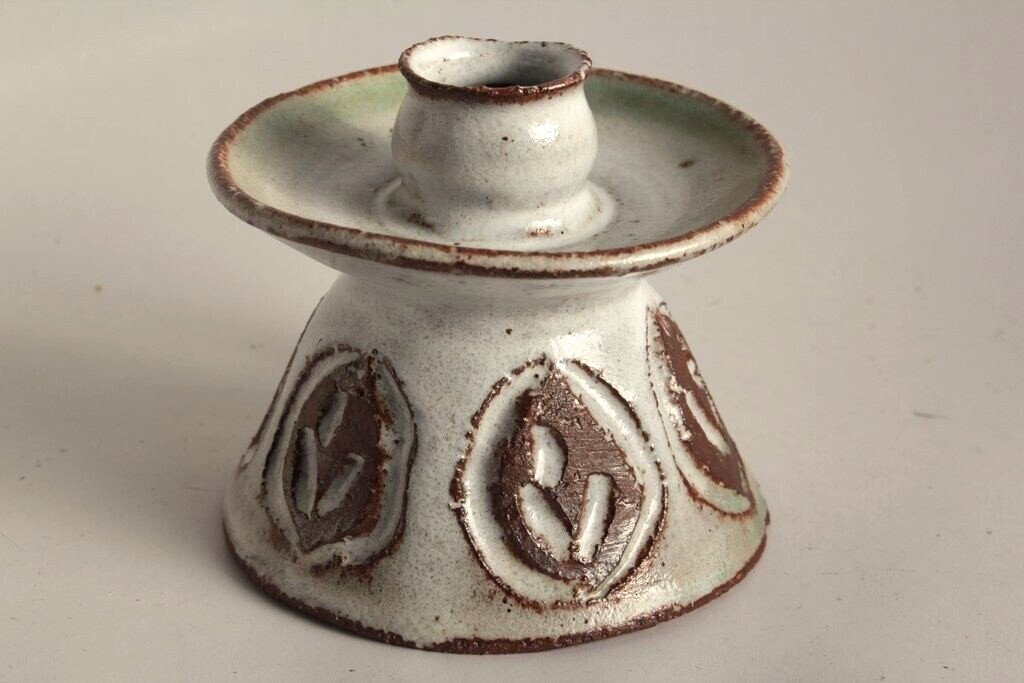 Ensemble lampe pichet et bougeoir Albert Thiry Vallauris (Blin Ruelland Capron)-photo-2