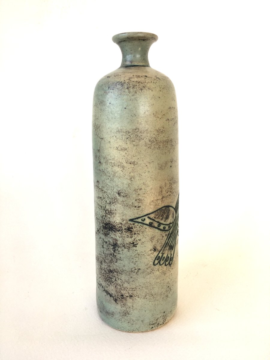 Ceramic Vase From The 50s-70s Jacques Blin -photo-4