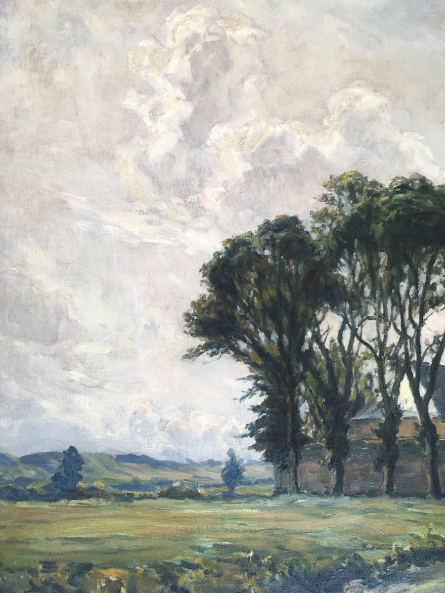 Painting By André Dauchez, Brittany, Breton Painter-photo-4