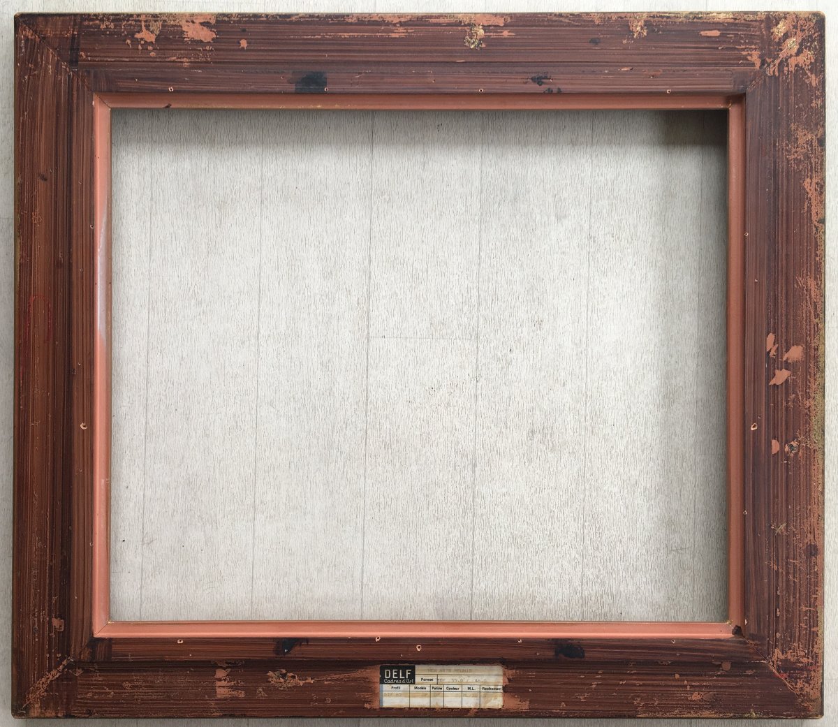 cadre Delf format 10F pour tableau 55x46cm-photo-3