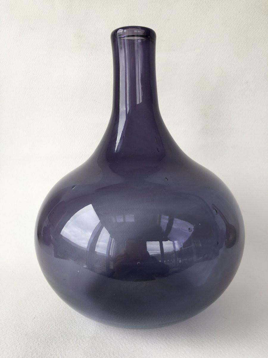 Bottle Vase, Claude Morin Glassworks, Dieulefit-photo-3