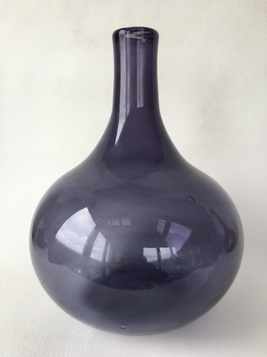 Bottle Vase, Claude Morin Glassworks, Dieulefit-photo-1