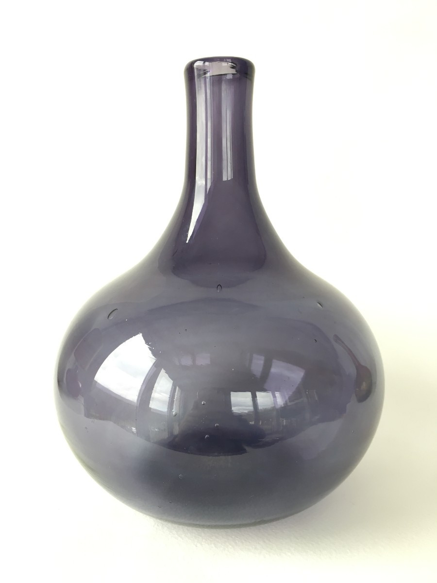 Bottle Vase, Claude Morin Glassworks, Dieulefit