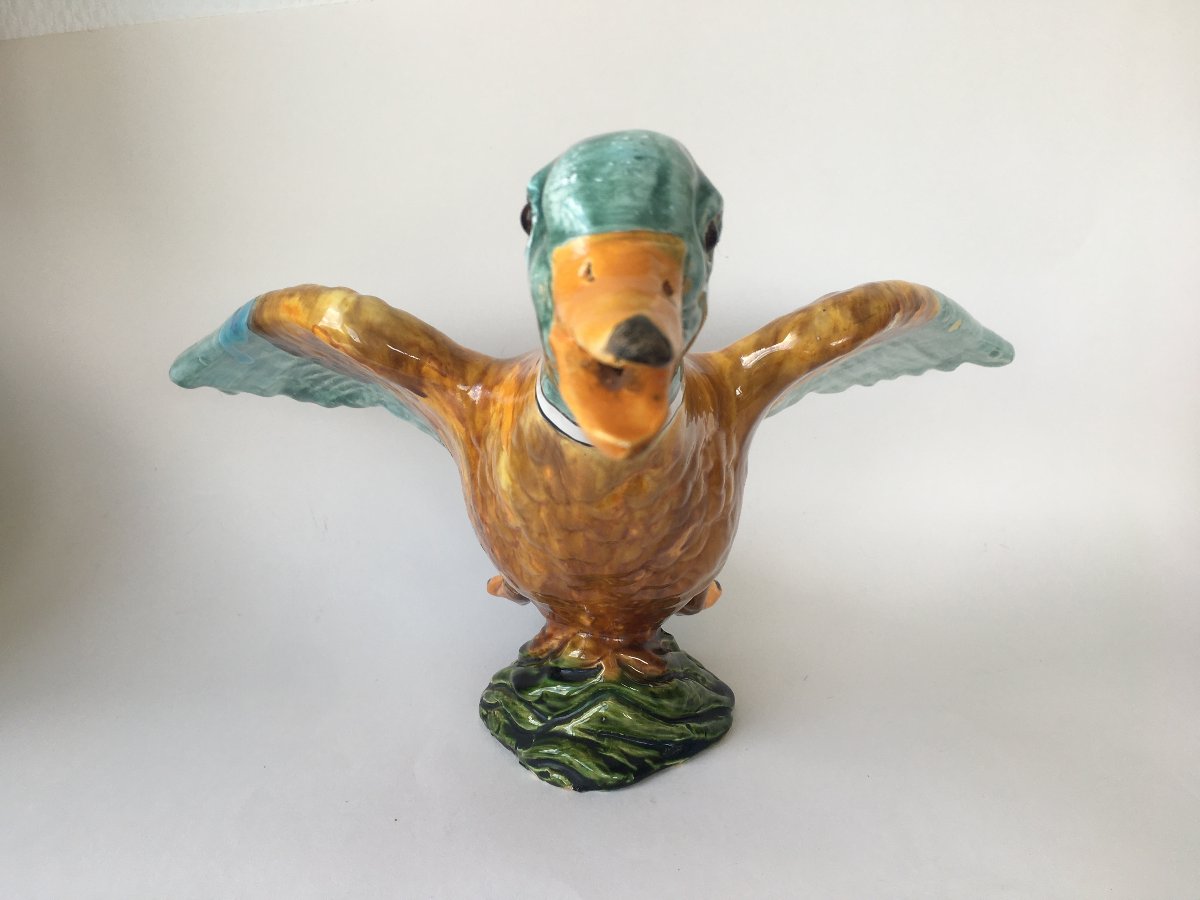 Canard en faïence de Bavent fabrication TN (Tuilerie Normande)-photo-1