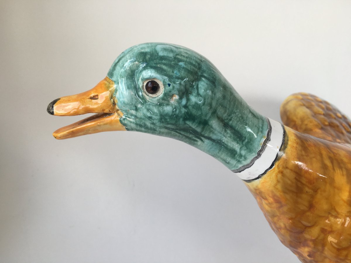 Canard en faïence de Bavent fabrication TN (Tuilerie Normande)-photo-3