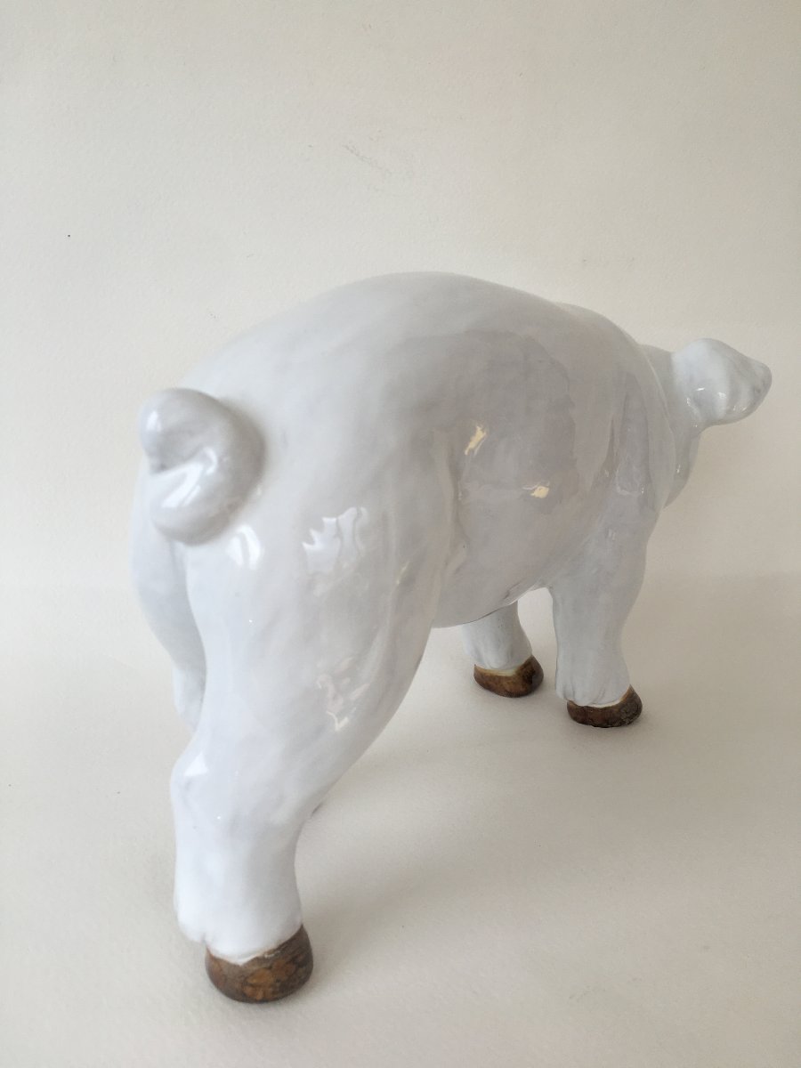 Faïence de Bavent Poterie du Mesnil cochon-photo-2